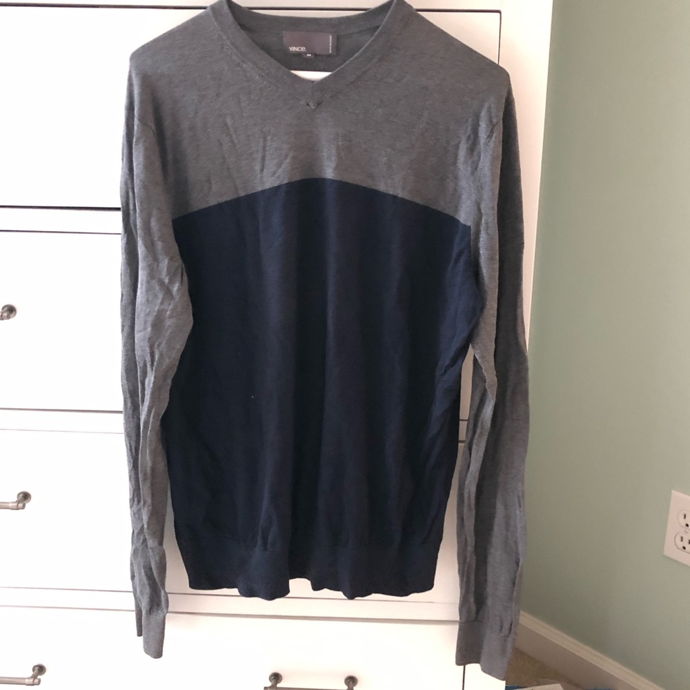 VINCE color block Sweater